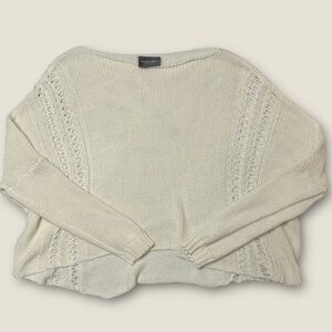 Wooden Ships Cream Crew Neck Sweater